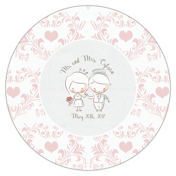 Wedding People Icing Circle - Medium - Single