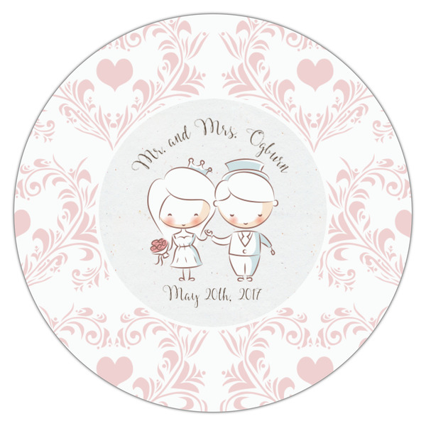 Wedding People Icing Circle - Small - Single