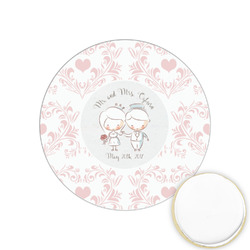 Wedding People Printed Cookie Topper - 1.25" (Personalized)