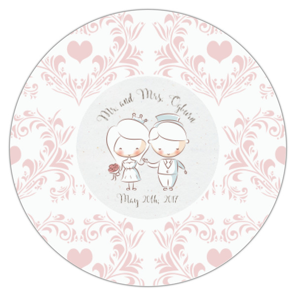 Wedding People Icing Circle - XSmall - Single