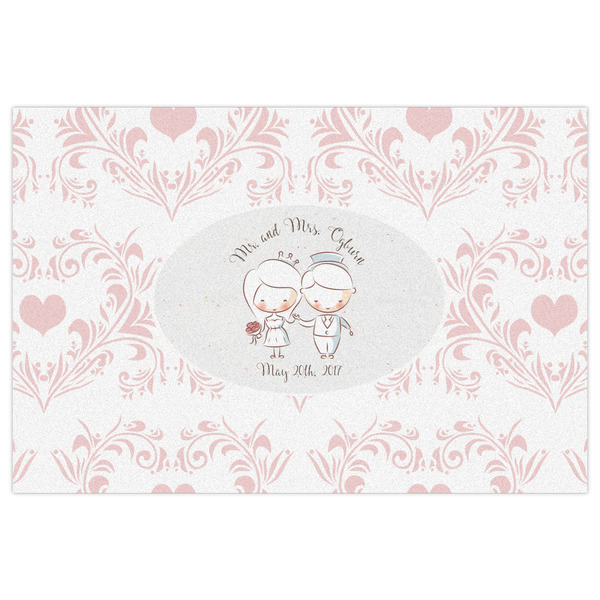 Wedding People Indoor / Outdoor Rug - 2'x3' - Front Flat