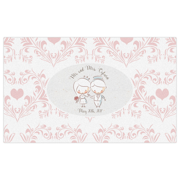 Wedding People Indoor / Outdoor Rug - 3'x5' - Front Flat