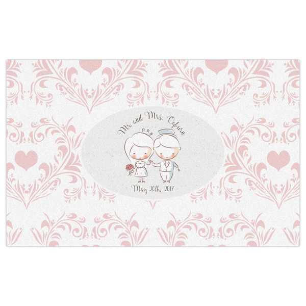 Wedding People Indoor / Outdoor Rug - 5'x8' - Front Flat