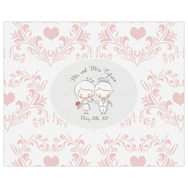 Wedding People Indoor / Outdoor Rug - 8'x10' - Front Flat