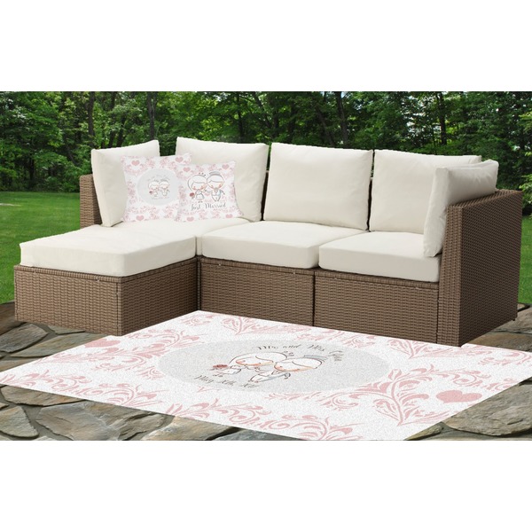 Wedding People Indoor / Outdoor Rug & Cushions