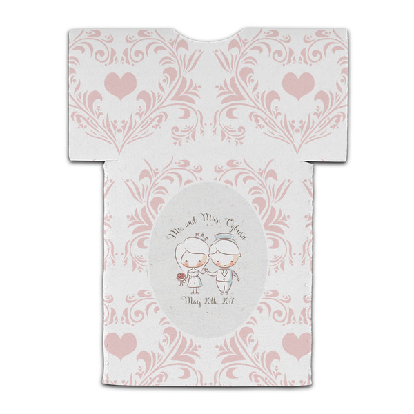 Wedding People Jersey Bottle Cooler - BACK (flat)