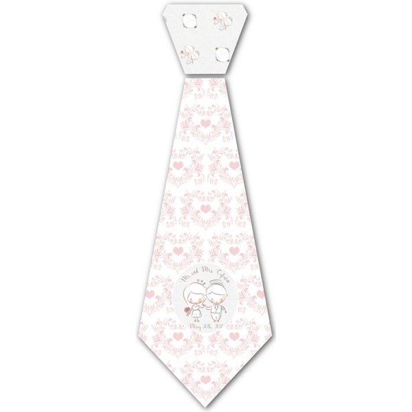 Custom Wedding People Iron On Tie (Personalized)