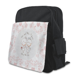 Wedding People Preschool Backpack (Personalized)