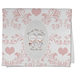 Wedding People Kitchen Towel - Poly Cotton w/ Couple's Names