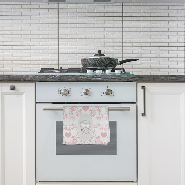 Wedding People Kitchen Towel - Poly Cotton - Lifestyle