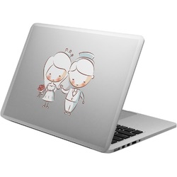 Wedding People Laptop Decal (Personalized)