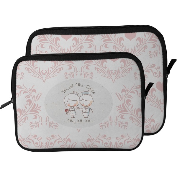 Wedding People Laptop Sleeve (Size Comparison)