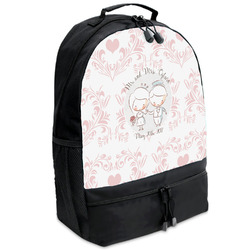 Wedding People Backpacks - Black (Personalized)