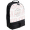 Wedding People Large Backpack - Black - Angled View