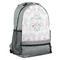 Wedding People Large Backpack - Gray - Angled View