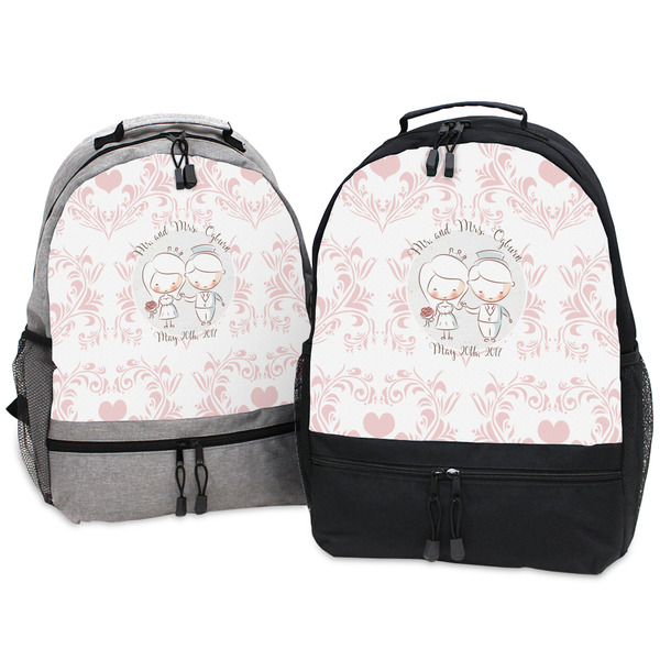 Wedding People Large Backpacks - Both