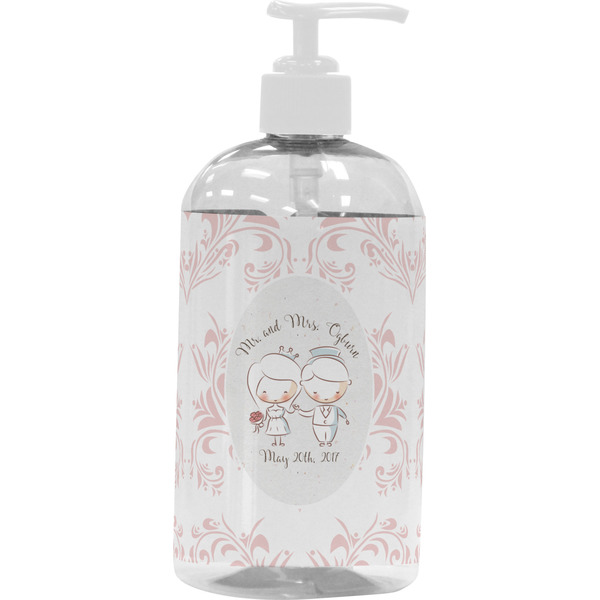 Wedding People Large Liquid Dispenser (16 oz) - White