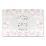Wedding People Large Rectangle Car Magnet (Personalized)