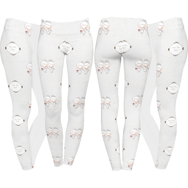 Wedding People Leggings Turn Around - Apvl