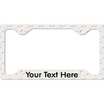 Wedding People License Plate Frame - Style C (Personalized)