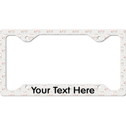 Wedding People License Plate Frame - Style C (Personalized)