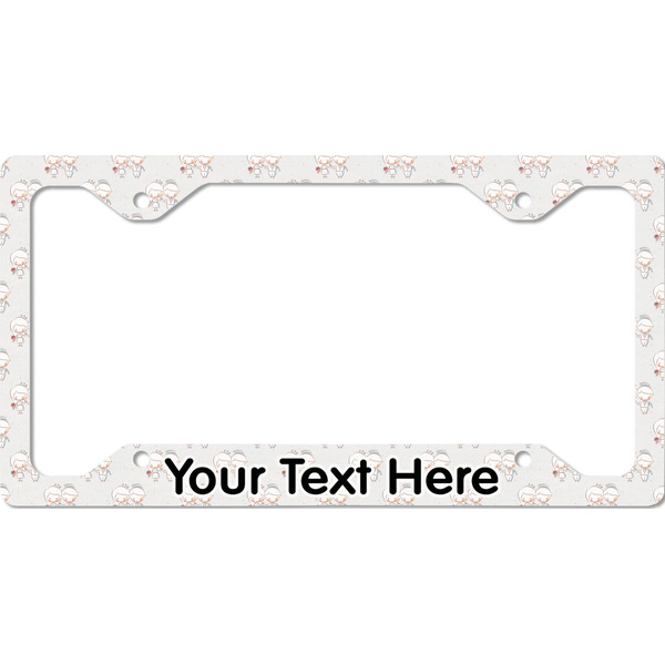 Wedding People License Plate Frame - Style C
