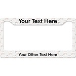 Wedding People License Plate Frame - Style B (Personalized)