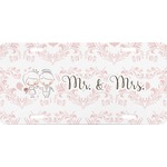 Wedding People Front License Plate (Personalized)