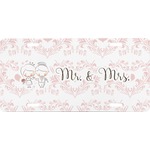 Wedding People Front License Plate (Personalized)