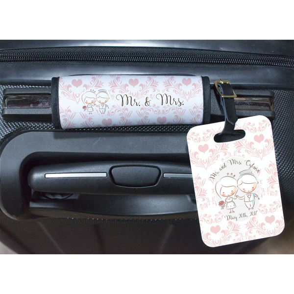 Wedding People Luggage Wrap & Tag