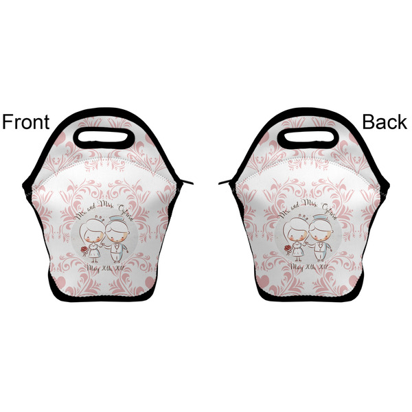 Wedding People Lunch Bag - Front and Back