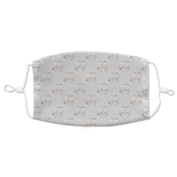 Custom Wedding People Adult Cloth Face Mask - XLarge