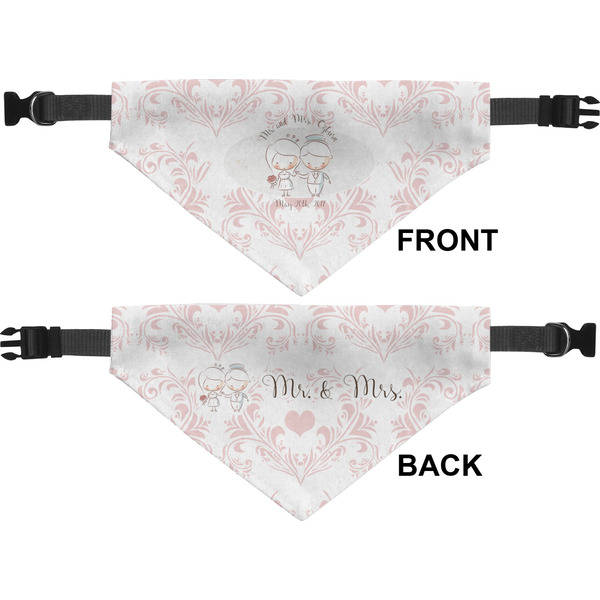 Wedding People Medium Dog Bandana Approval