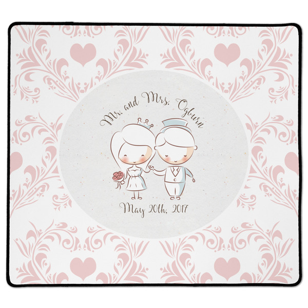 Custom Wedding People XL Gaming Mouse Pad - 18" x 16" (Personalized)