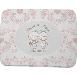 Wedding People Memory Foam Bath Mat - 48"x36" (Personalized)