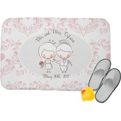 Wedding People Memory Foam Bath Mat (Personalized)