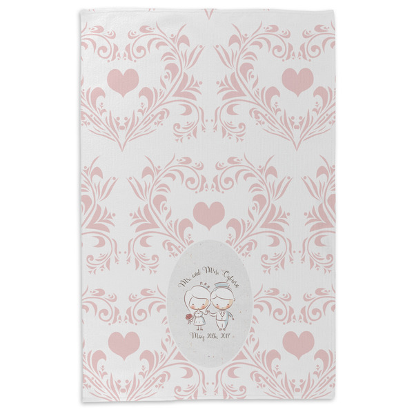 Wedding People Microfiber Dish Towel - APPROVAL