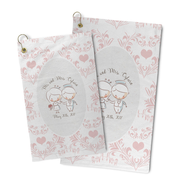 Wedding People Microfiber Golf Towel - PARENT/MAIN