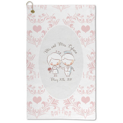 Wedding People Microfiber Golf Towel (Personalized)