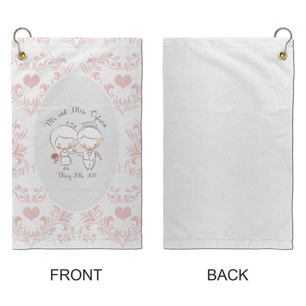 Wedding People Microfiber Golf Towels - Small - APPROVAL