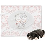 Wedding People Dog Blanket (Personalized)