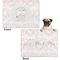 Wedding People Microfleece Dog Blanket - Regular - Front & Back
