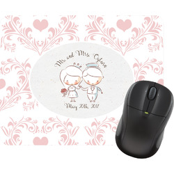 Wedding People Rectangular Mouse Pad (Personalized)