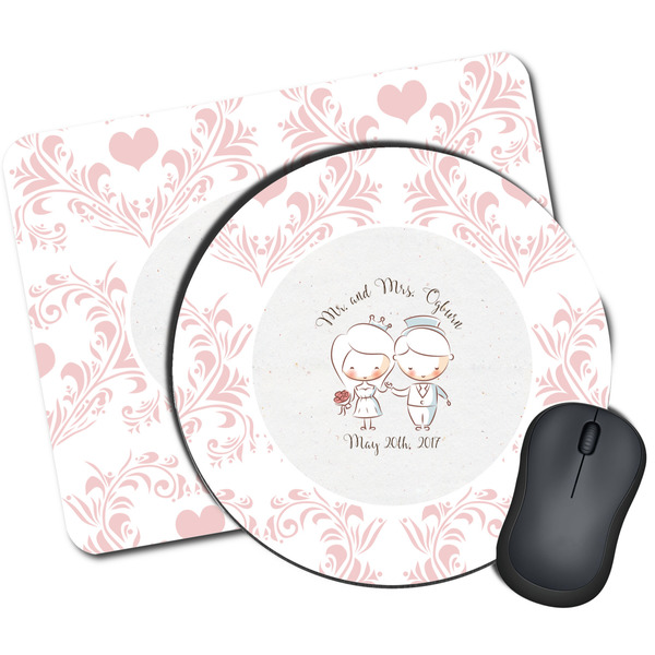 Custom Wedding People Mouse Pad (Personalized)
