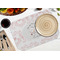 Wedding People Octagon Placemat - Single front (LIFESTYLE) Flatlay