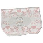 Wedding People Burp Cloth - Fleece w/ Couple's Names