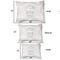 Wedding People Outdoor Dog Beds - SIZE CHART