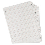 Wedding People Binder Tab Divider - Set of 5 (Personalized)