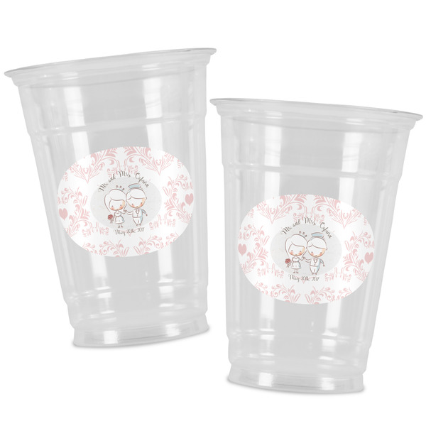 Wedding People Party Cups - 16oz - Alt View