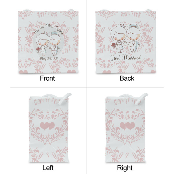 Wedding People Party Favor Gift Bag - Matte - Approval